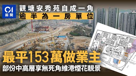 向東北樓|居屋2022｜觀塘安秀苑向東北須面壁 一房單位佔逾半僅兩成享海